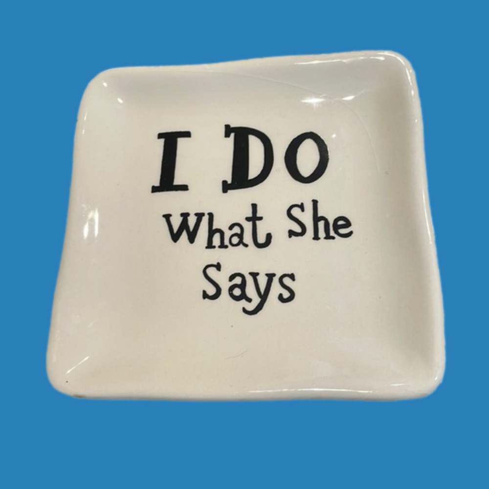 I Do trinket dish